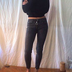 Zara Mid Rise Jeans